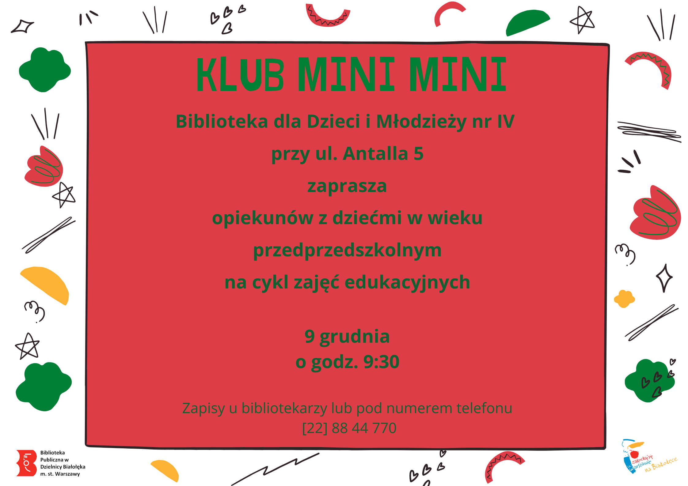 Read more about the article Klub Mini Mini zaprasza na spotkanie