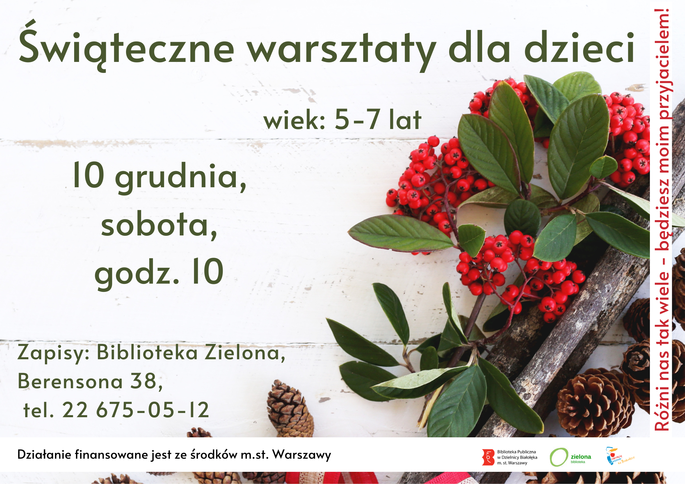 Read more about the article Warsztaty świąteczne dla dzieci