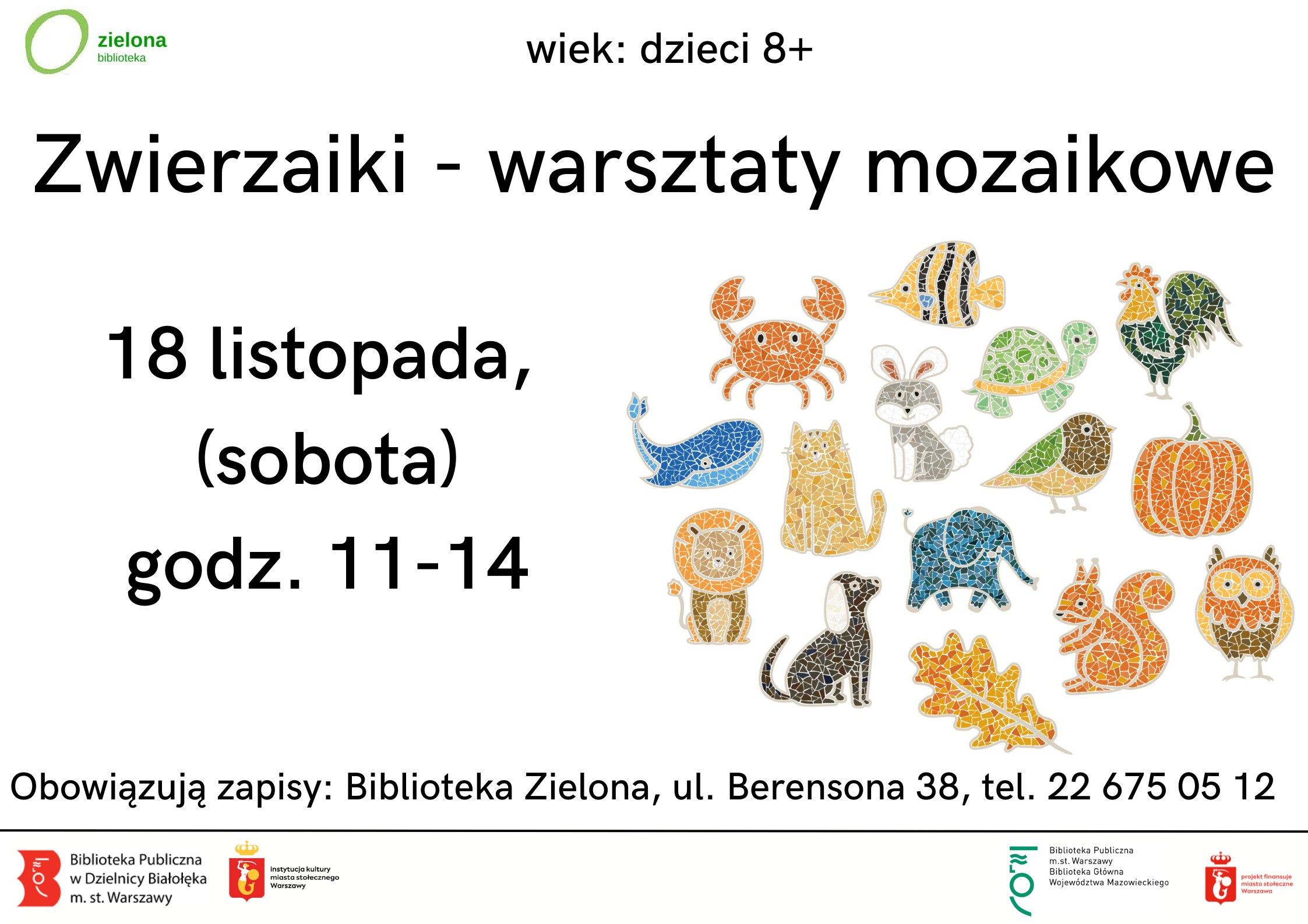 Read more about the article Warsztaty mozaikowe w Zielonej!