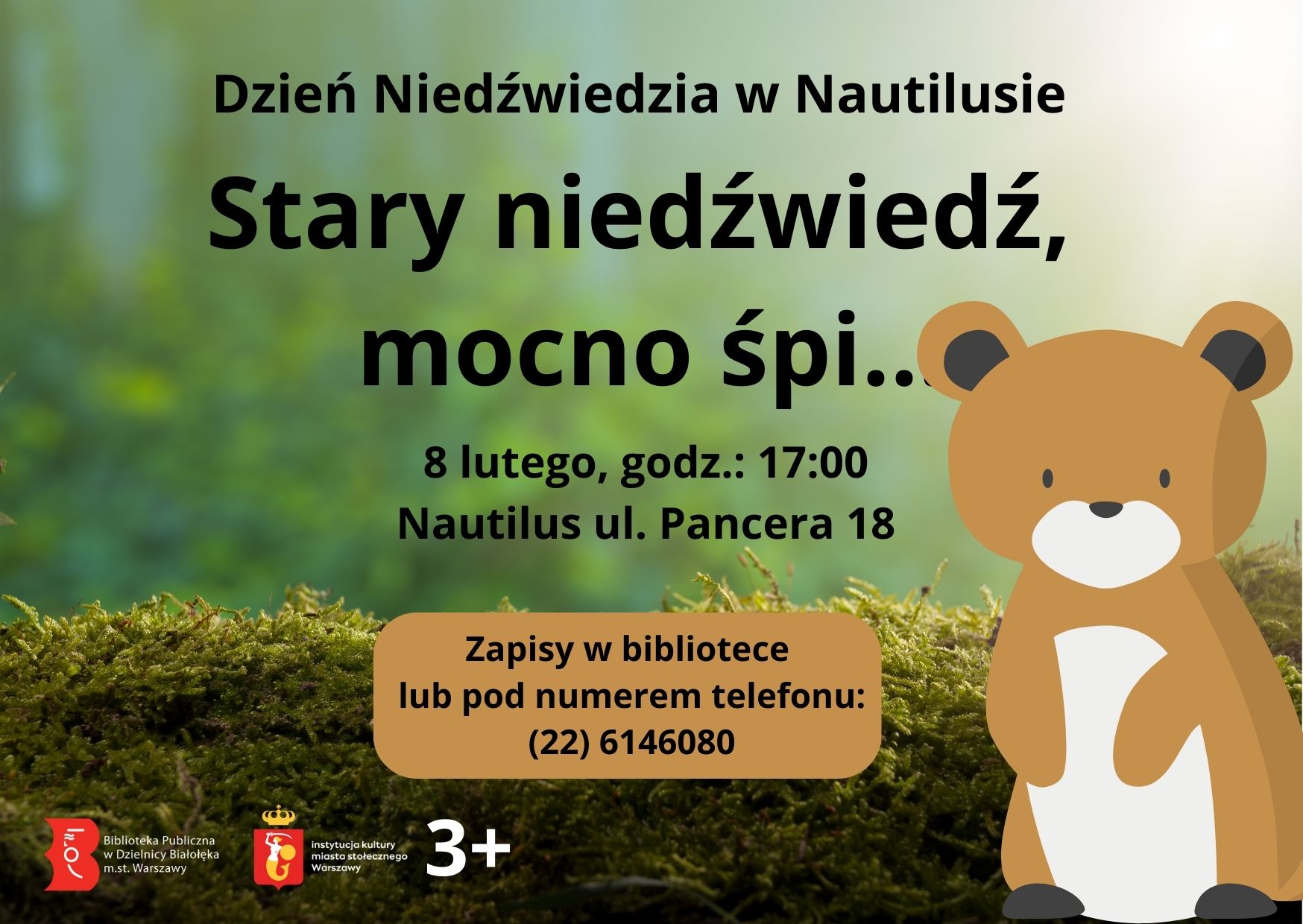 Read more about the article Dzień Niedźwiedzia w Nautilusie