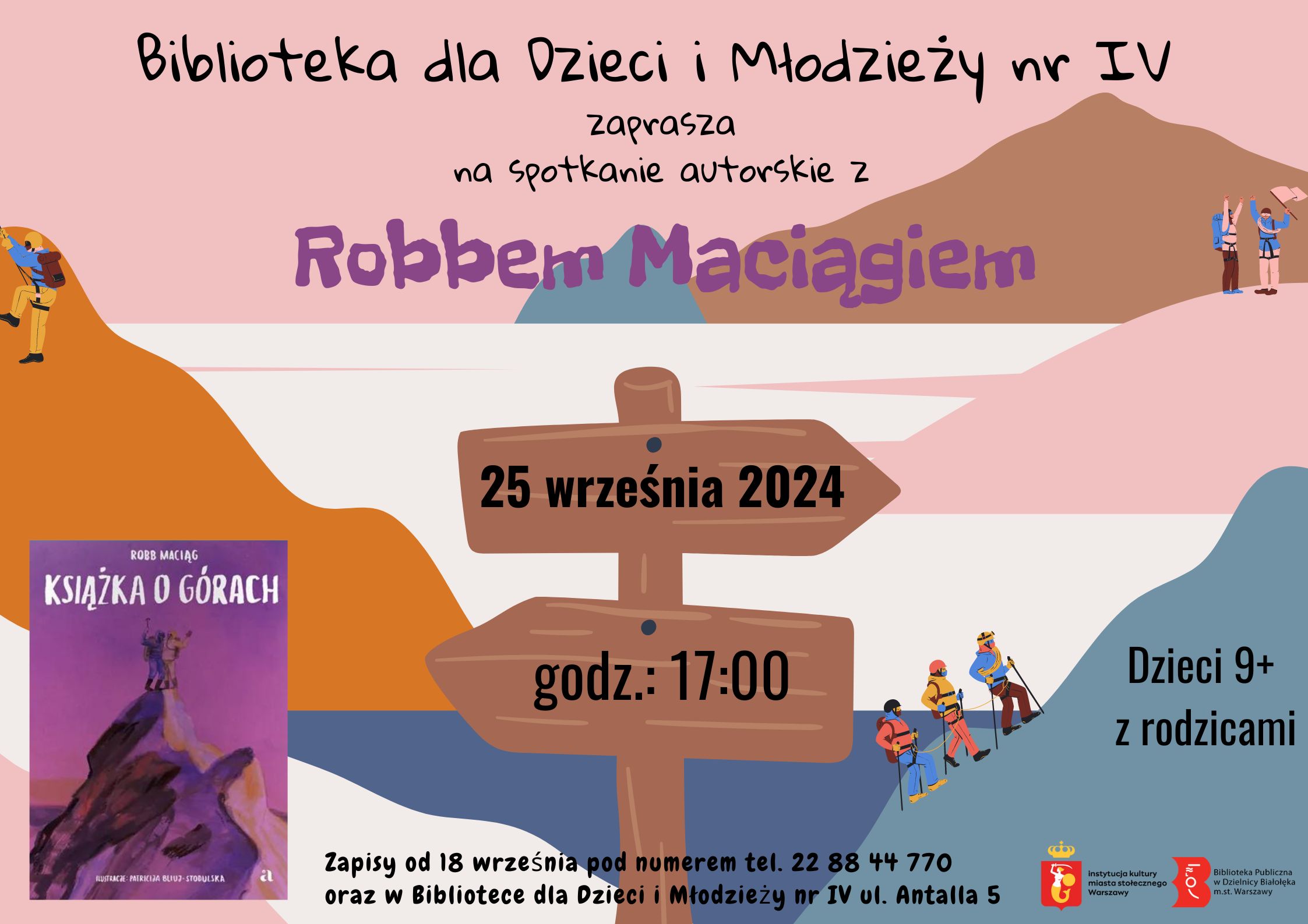 Read more about the article Spotkanie autorskie z Robbem Maciągiem w BD IV