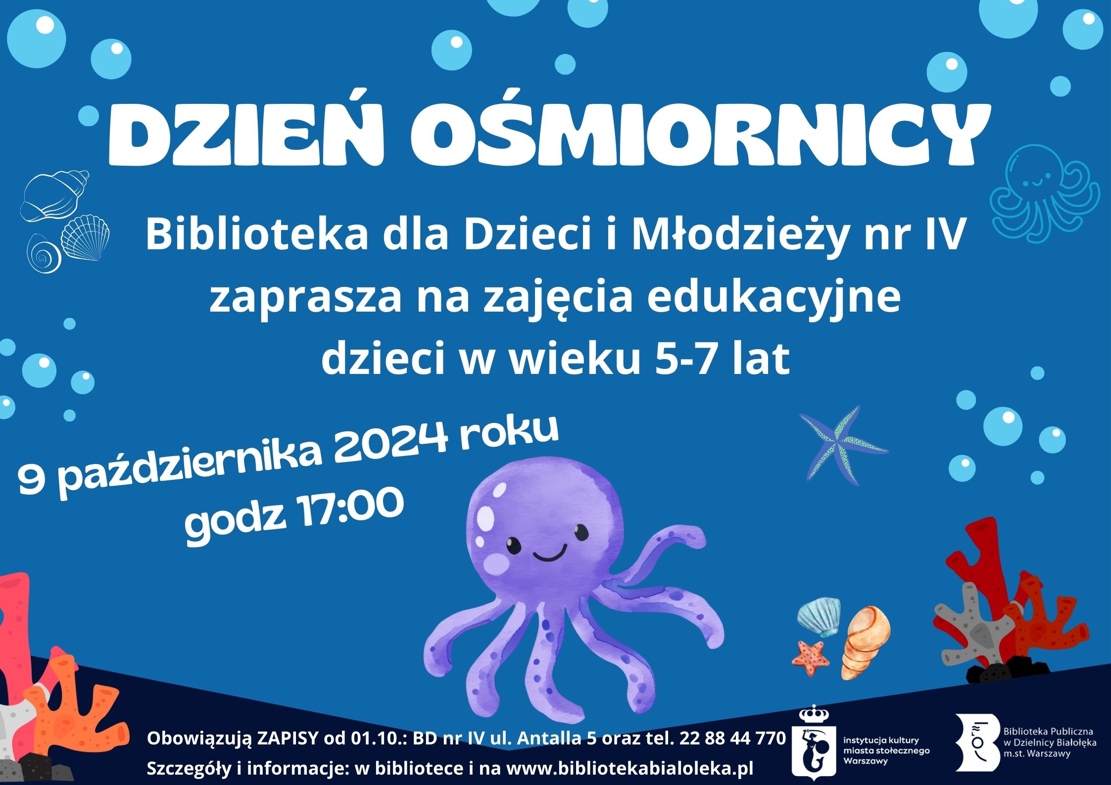 Read more about the article Dzień ośmiornicy w Czwórce!