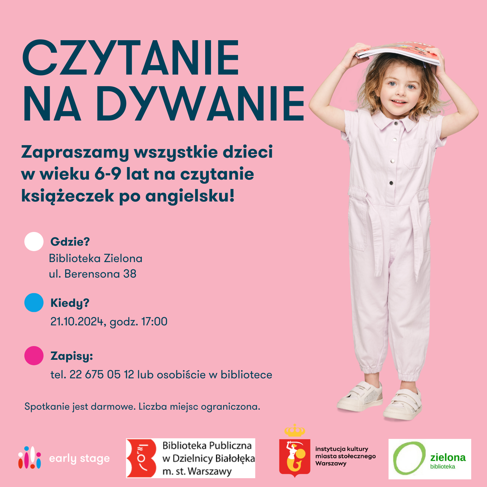 Read more about the article Czytanie na dywanie z Early Stage