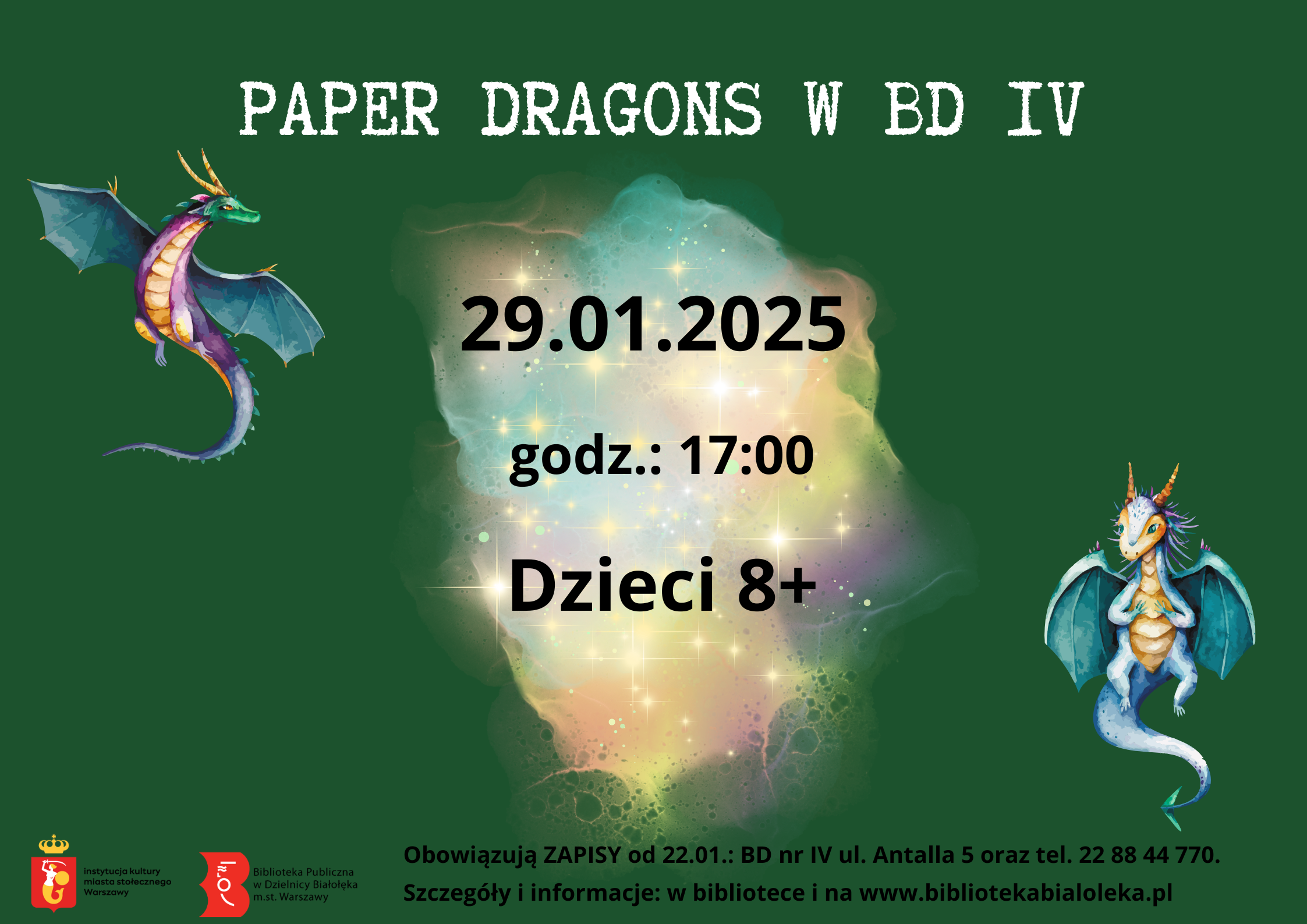 Read more about the article  PAPER DRAGONS w BD IV