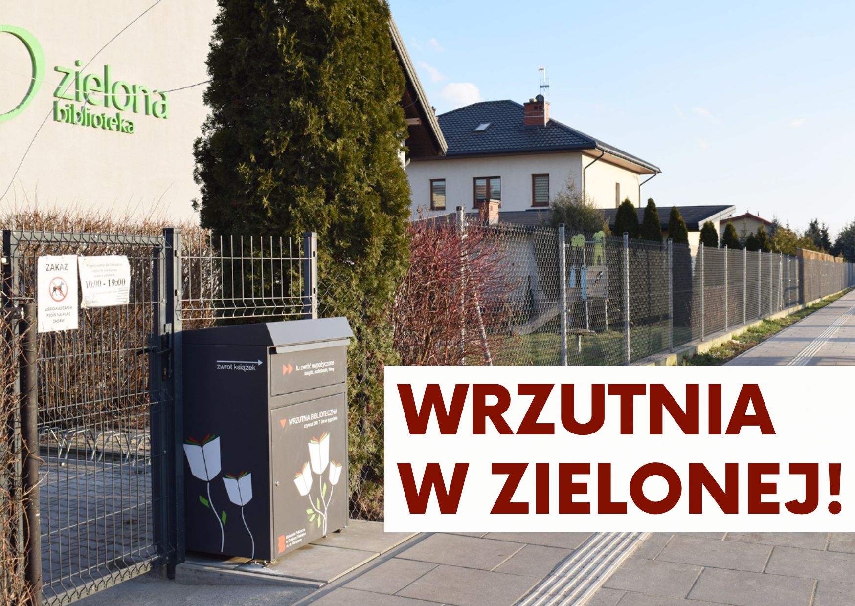 Read more about the article Wrzutnia książek w Zielonej