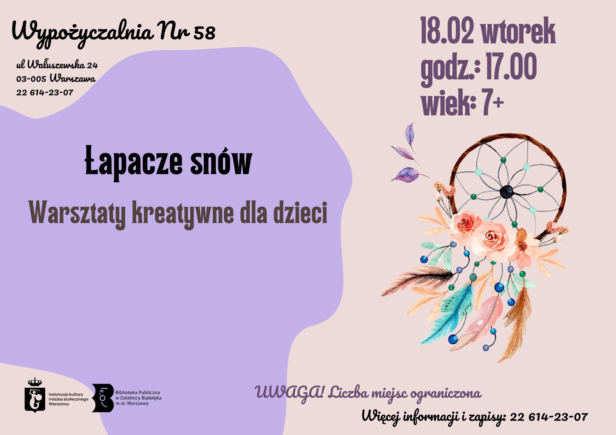 Read more about the article Łapacze snów w Wypożyczalni Nr 58