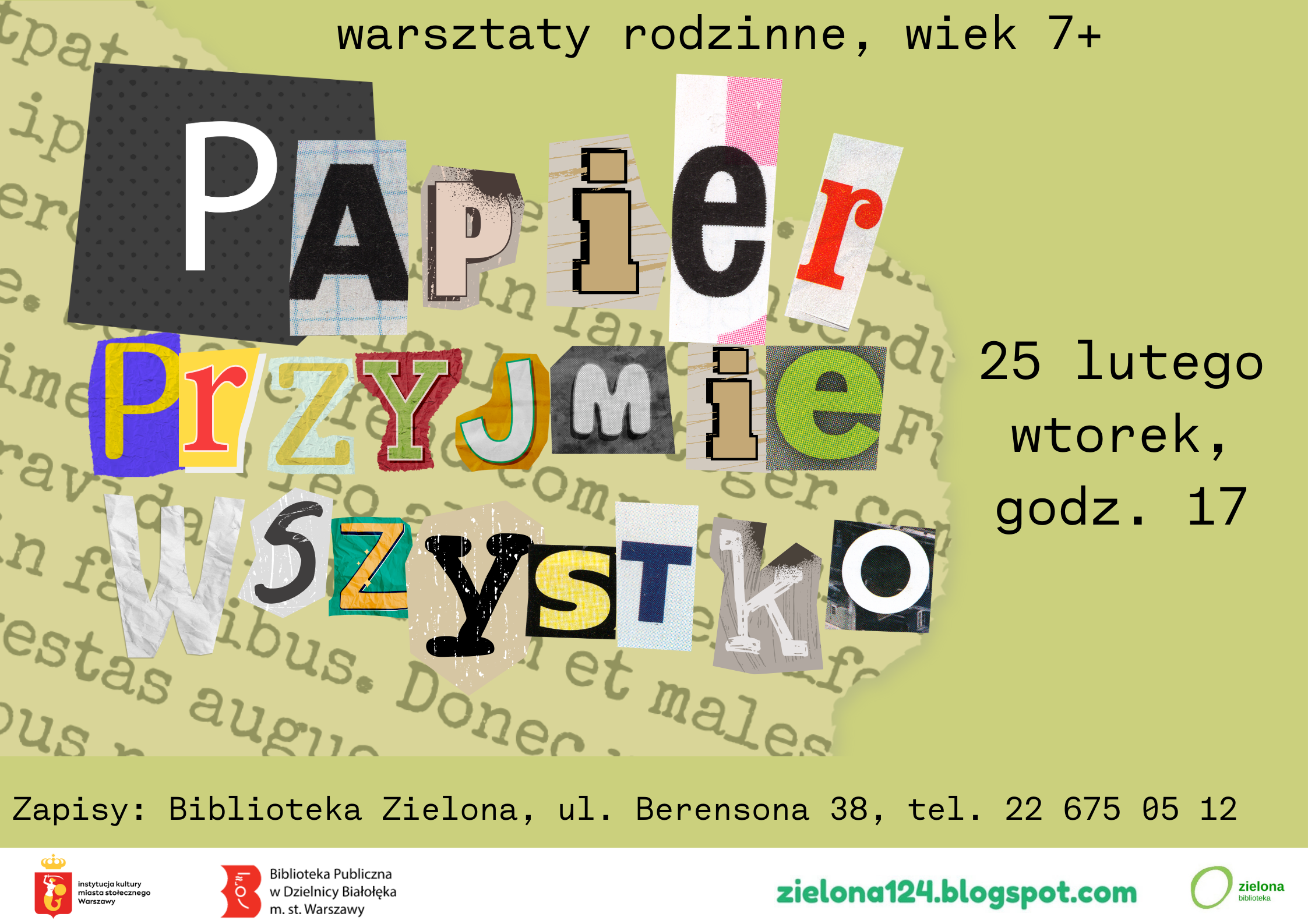 Read more about the article Papier przyjmie wszystko w Zielonej