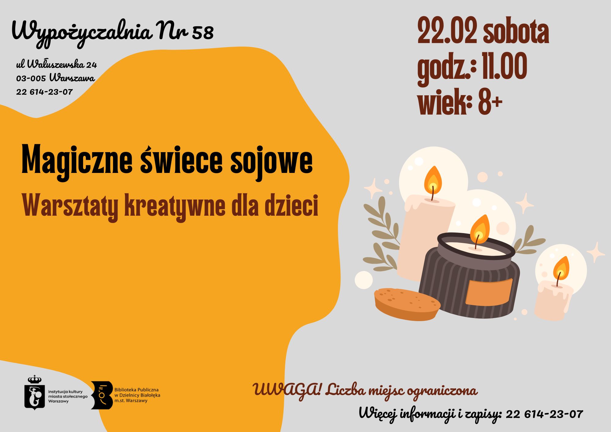 Read more about the article Magiczne świece – warsztaty dla dzieci