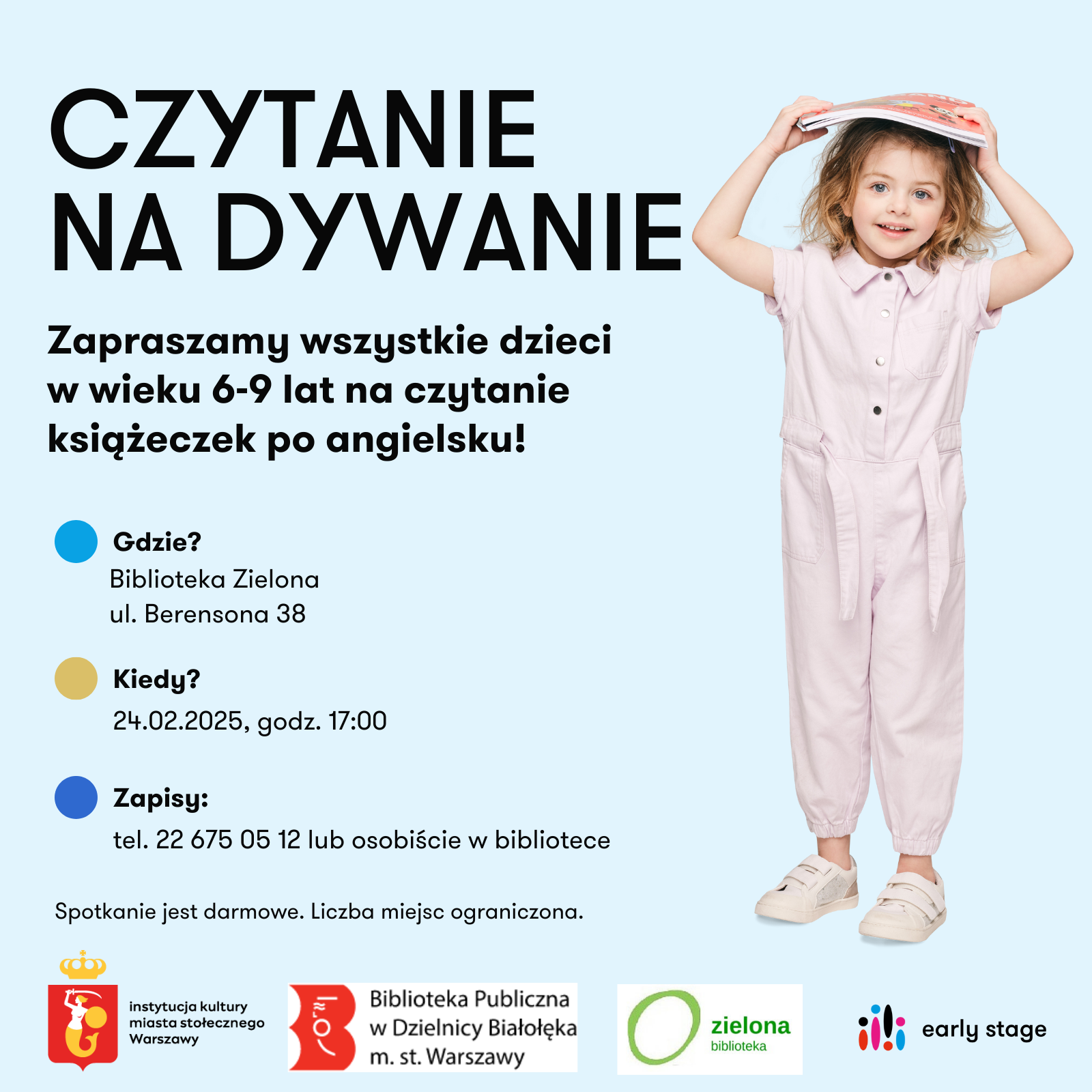 Read more about the article Czytanie na dywanie z Early Stage