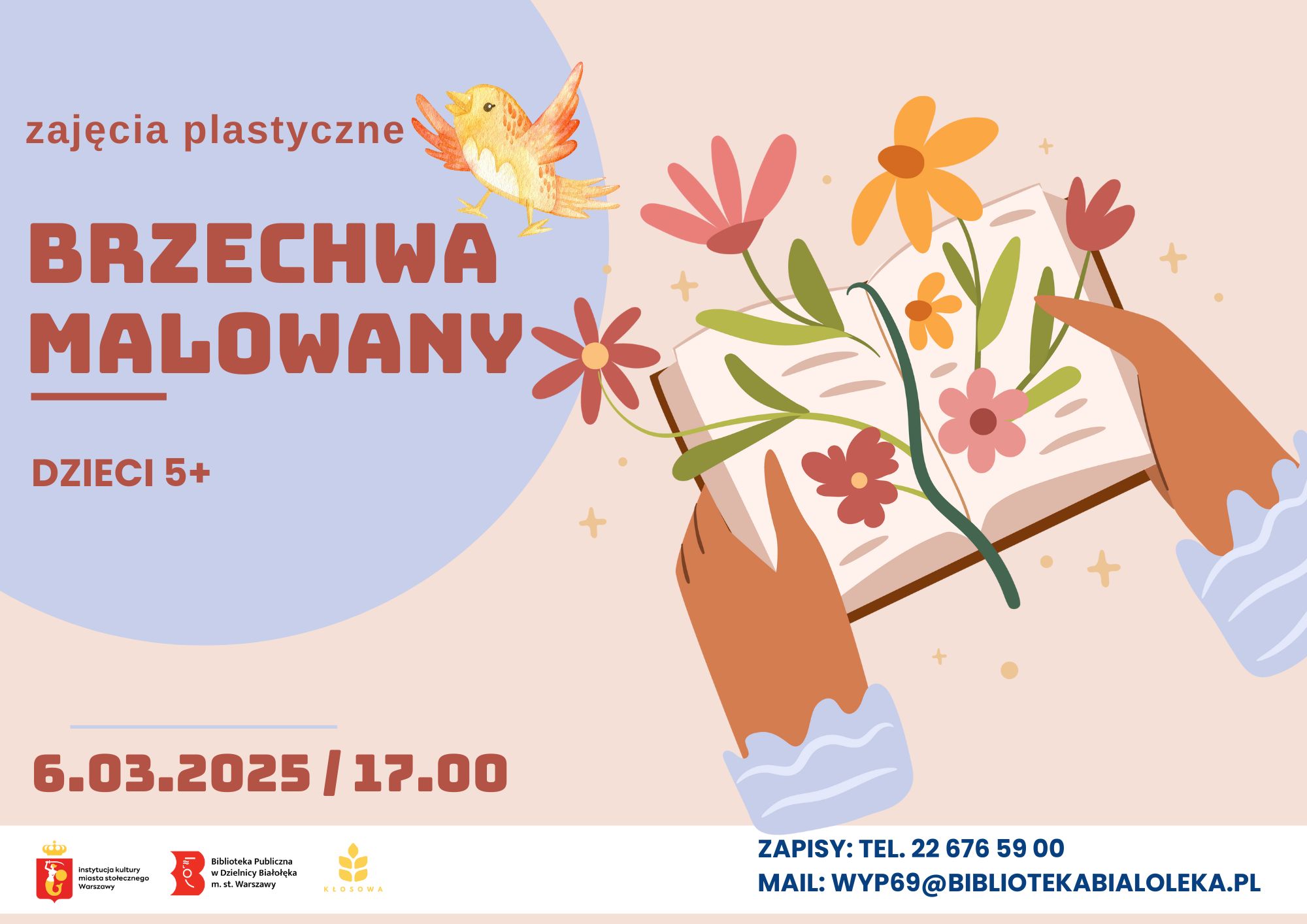 Read more about the article Brzechwa malowany! Zapraszamy na zajęcia do Wypożyczalni nr 69