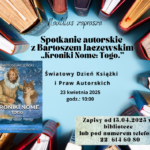 Spotkanie autorskie z Bartosz Jaczewskim