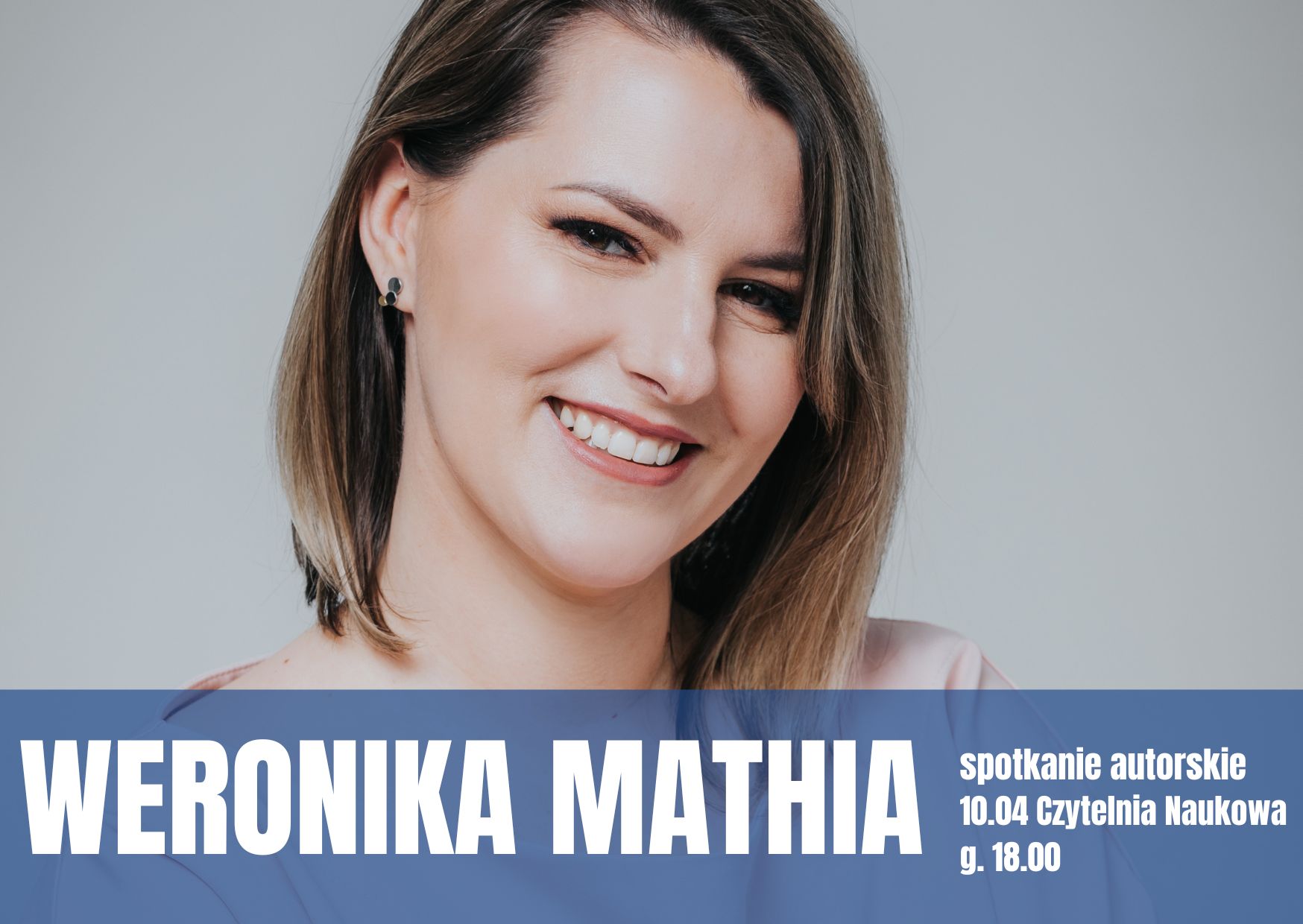 Read more about the article Spotkanie autorskie z Weroniką Mathią