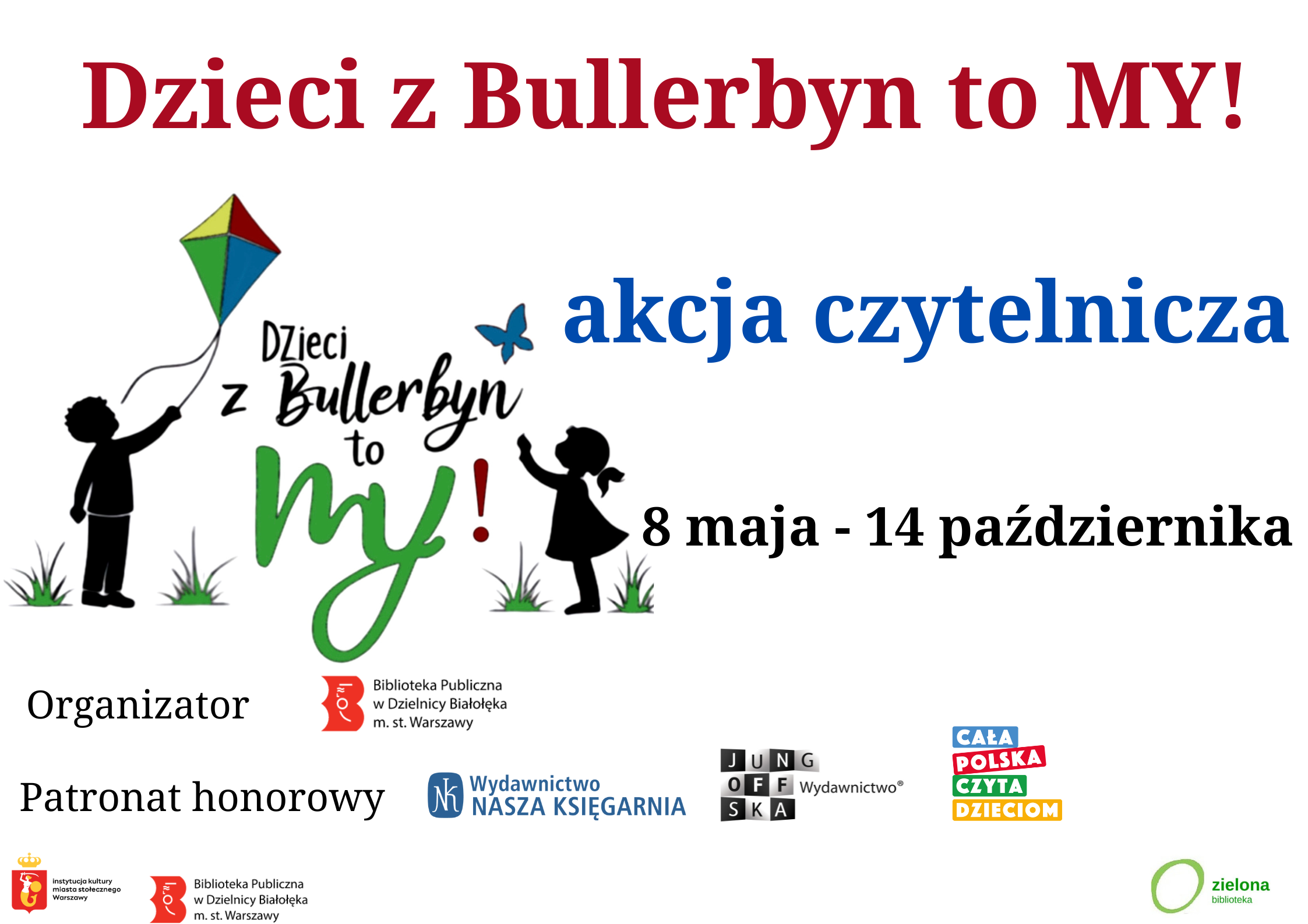Read more about the article Dzieci z Bullerbyn to MY! Rusza nasza nowa akcja czytelnicza.